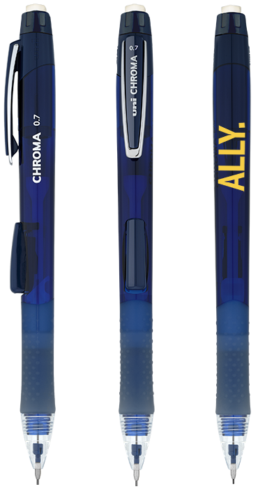 uni-ball Stylo porte-mine uni-ball® Chroma (0.7mm) - UB537 cobalt