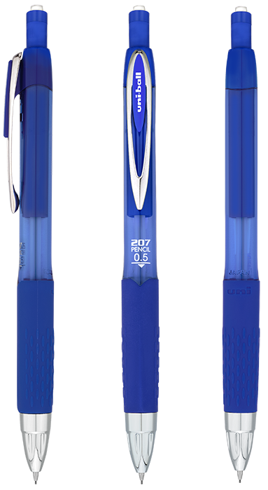 uni-ball Stylo porte-mine uni-ball® 207 (0.5mm) - UB545 blue