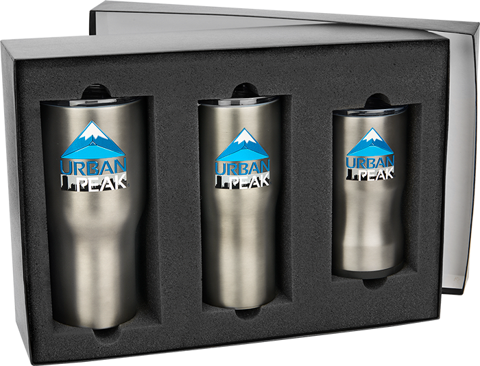 Urban Peak Ensemble cadeau Urban Peak® (30oz/20oz/Insulator) - UPK03 White