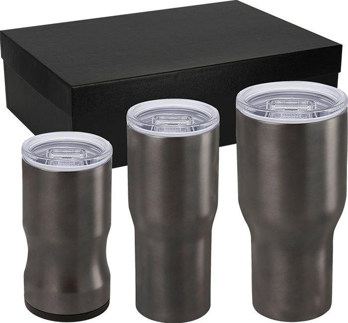 Urban Peak Ensemble cadeau Urban Peak® (30oz/20oz/Insulator) - UPK03 titanium