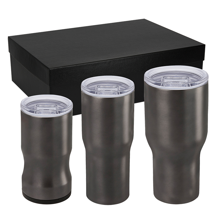 Urban Peak Ensemble cadeau Urban Peak® (30oz/20oz/Insulator) - UPK03 titanium