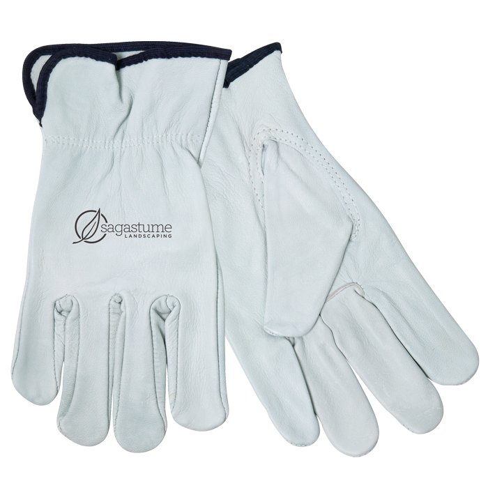 Gants de Conducteur en Cuir de Chèvre - WD04 gray