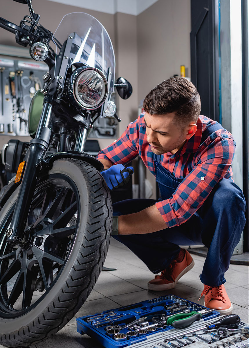 Gants de mécanicien - WG01 Blue