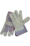 Gants de Travail en Cuir Fendu - WL01 Blue
