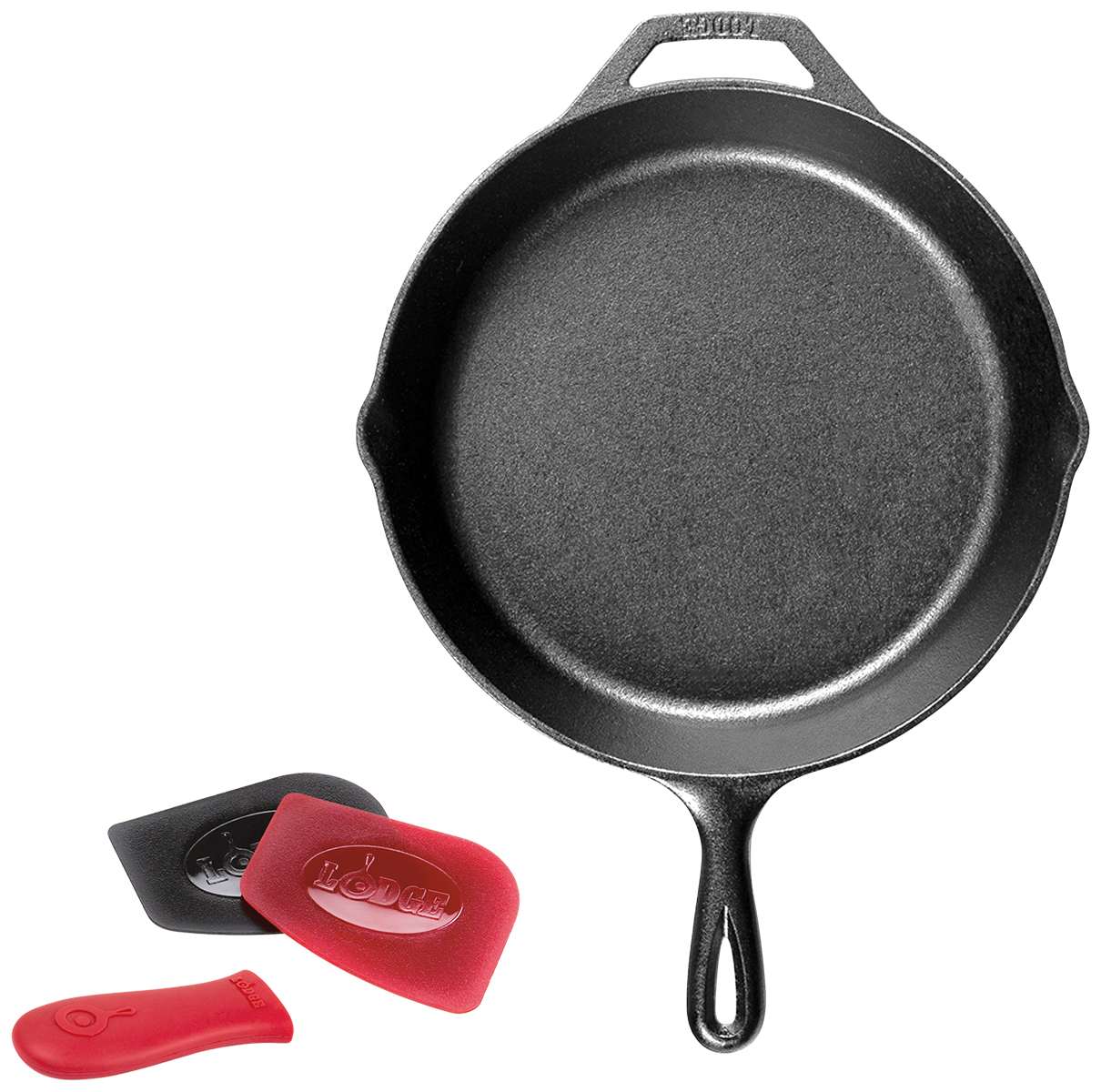 Lodge Lodge® 10.25" Cast Iron Starter Gift Set - LCI50 Black