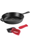 Lodge Lodge® 10.25" Cast Iron Starter Gift Set - LCI50 Black
