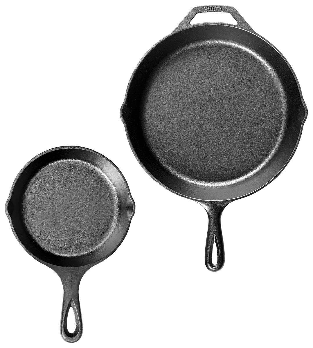 Lodge Lodge® 10.25" and 5" Cast Iron Skillets Gift Set - LCI56 Black