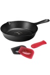 Lodge Lodge® 8" Cast Iron Starter Gift Set - LCI51 Black