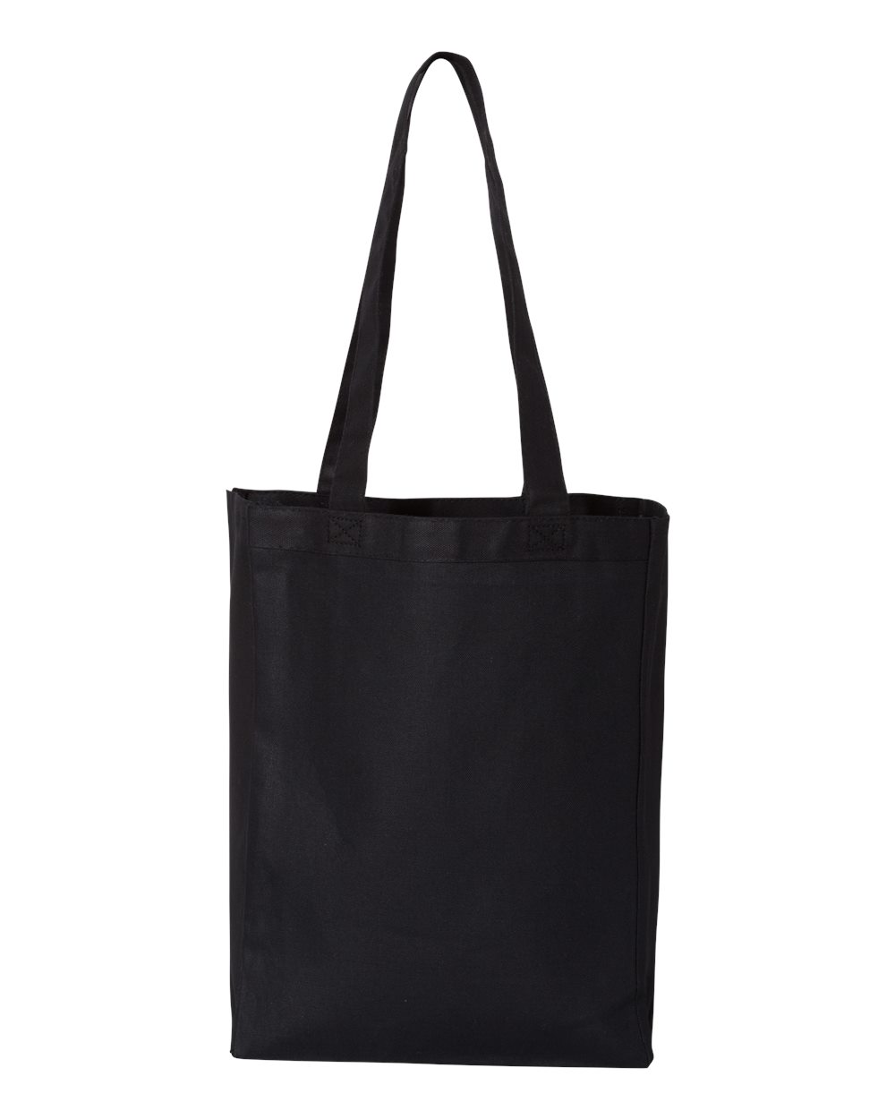 Q-Tees 12L Gussetted Shopping Bag - Q1000 Black