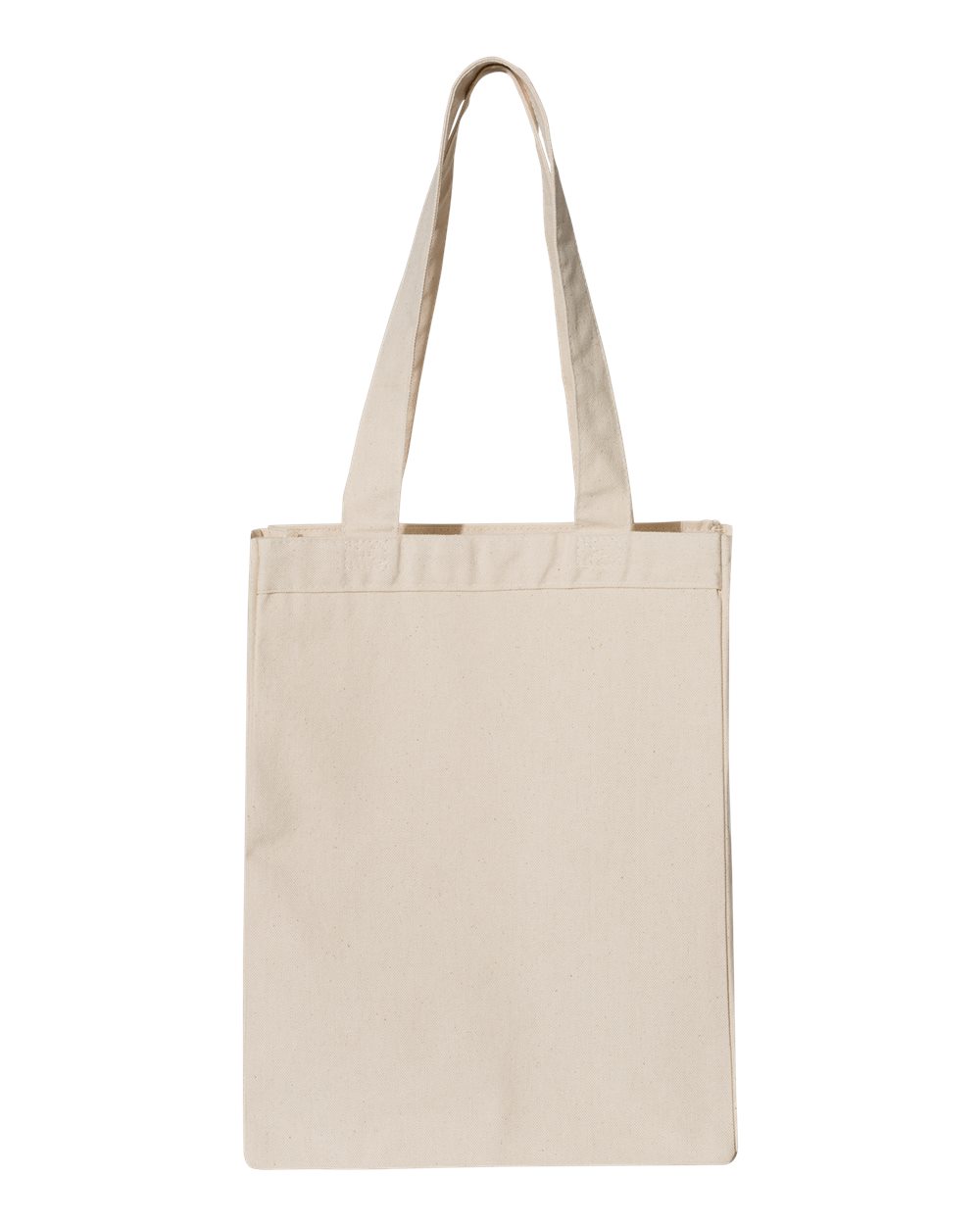 Q-Tees 12L Gussetted Shopping Bag - Q1000 Natural