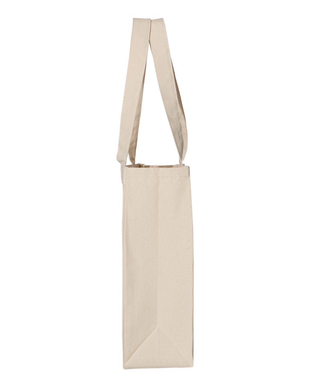 Q-Tees 12L Gussetted Shopping Bag - Q1000 Natural
