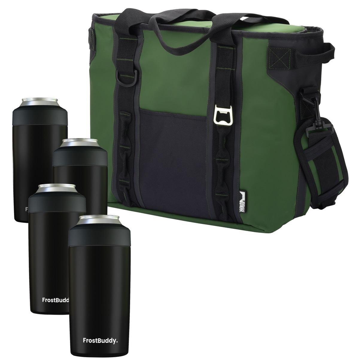 Urban Peak Urban Peak® CB157 /FrostBuddy® Black Quad Gift Set - UPK29 forest green