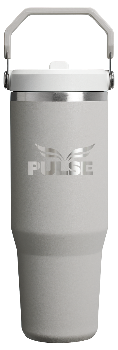 Stanley® Gobelet à paille rabattable Stanley IceFlow™ 30oz - STN20 White