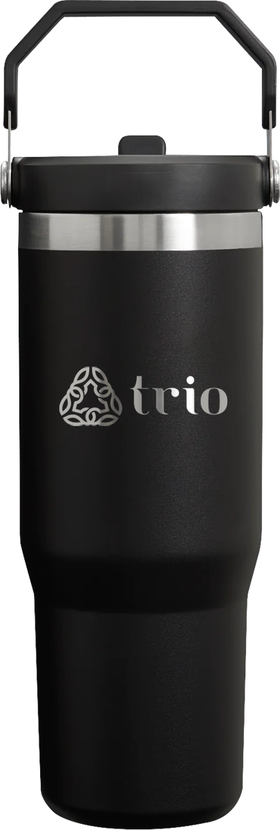 Stanley® Gobelet à paille rabattable Stanley IceFlow™ 30oz - STN20 White