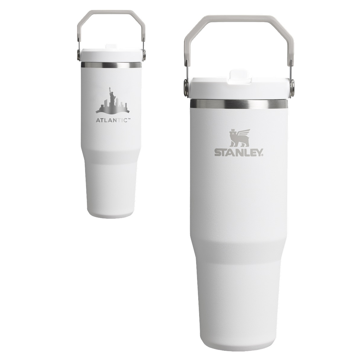 Stanley® Gobelet à paille rabattable Stanley IceFlow™ 30oz - STN20 white