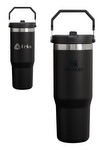 Stanley® Gobelet à paille rabattable Stanley IceFlow™ 30oz - STN20 black