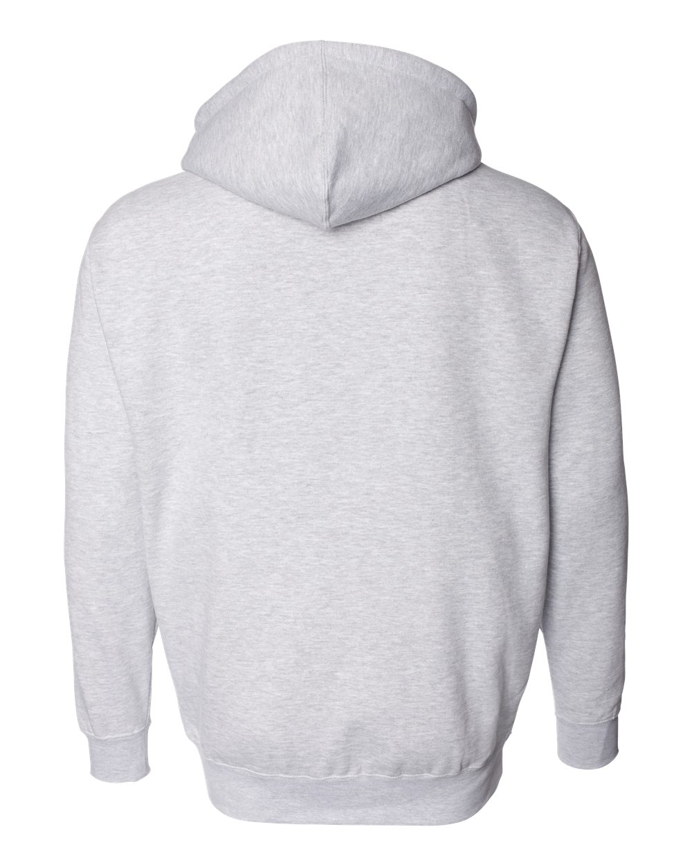 Independent Trading Co. Unisex Heavyweight Full-Zip Hooded Sweatshirt - IND4000Z Grey Heather