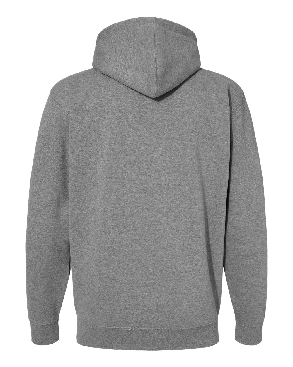 Independent Trading Co. Unisex Heavyweight Full-Zip Hooded Sweatshirt - IND4000Z Gunmetal Heather
