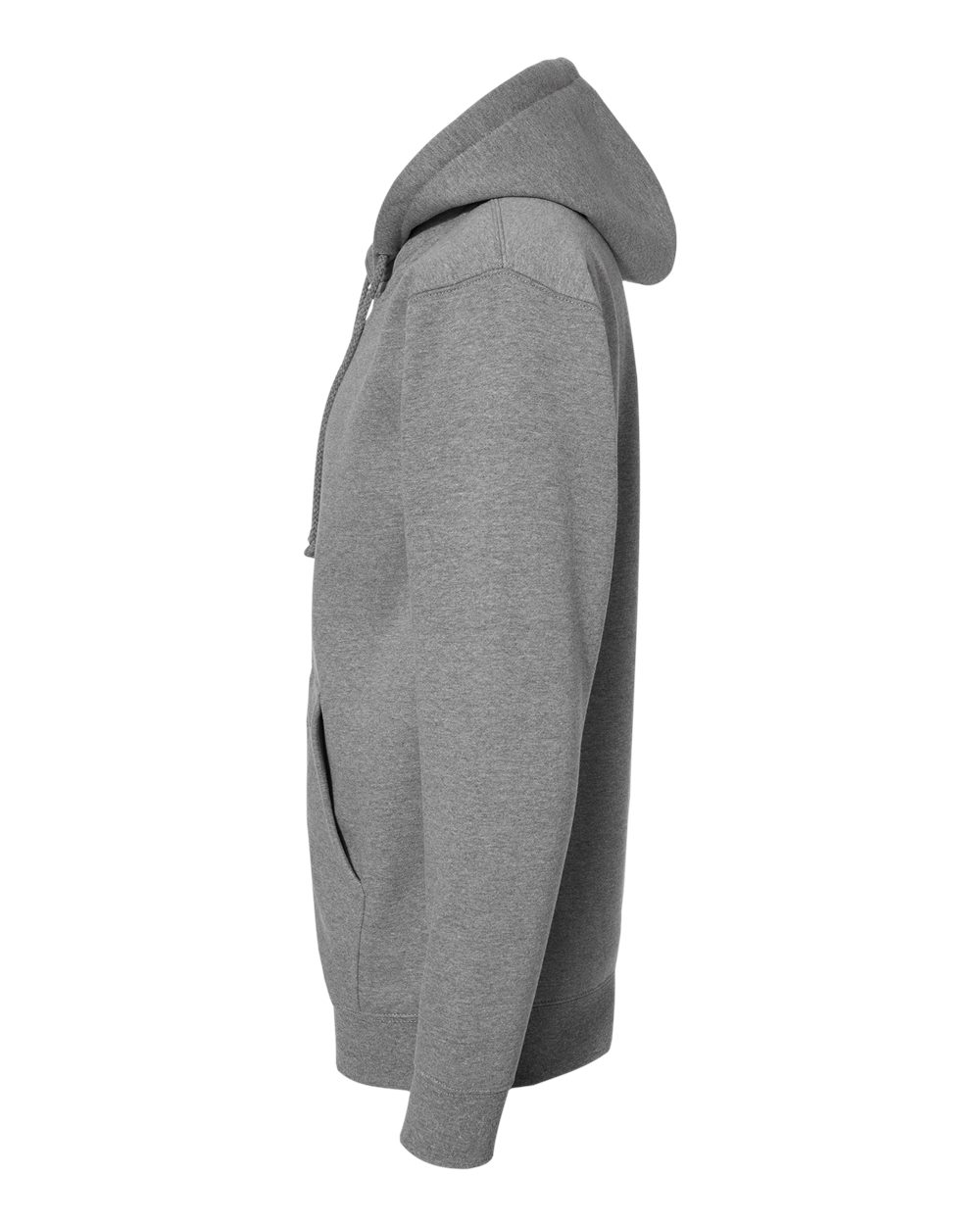 Independent Trading Co. Unisex Heavyweight Full-Zip Hooded Sweatshirt - IND4000Z Gunmetal Heather