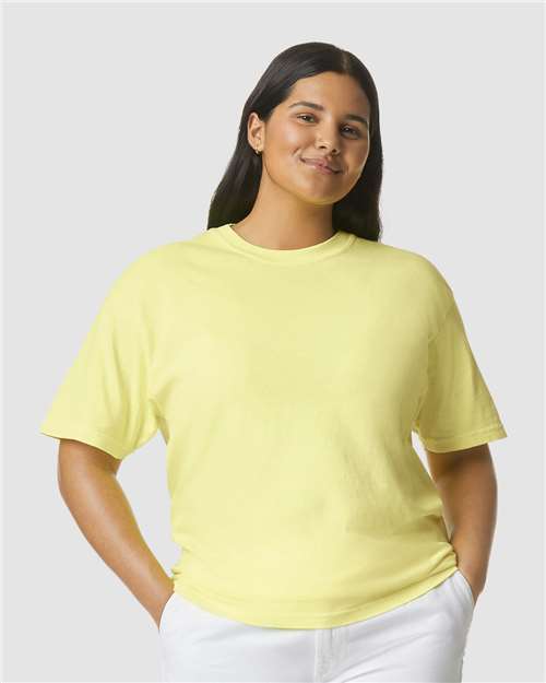 Comfort Colors Unisex Garment-Dyed Heavyweight T-Shirt - 1717 Neon Lemon