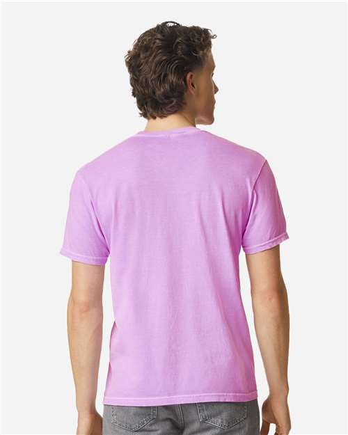 Comfort Colors Unisex Garment-Dyed Heavyweight T-Shirt - 1717 Neon Violet