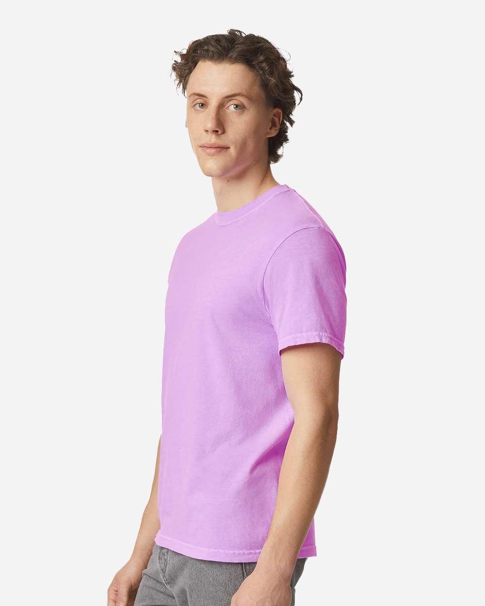 Comfort Colors Unisex Garment-Dyed Heavyweight T-Shirt - 1717 Neon Violet