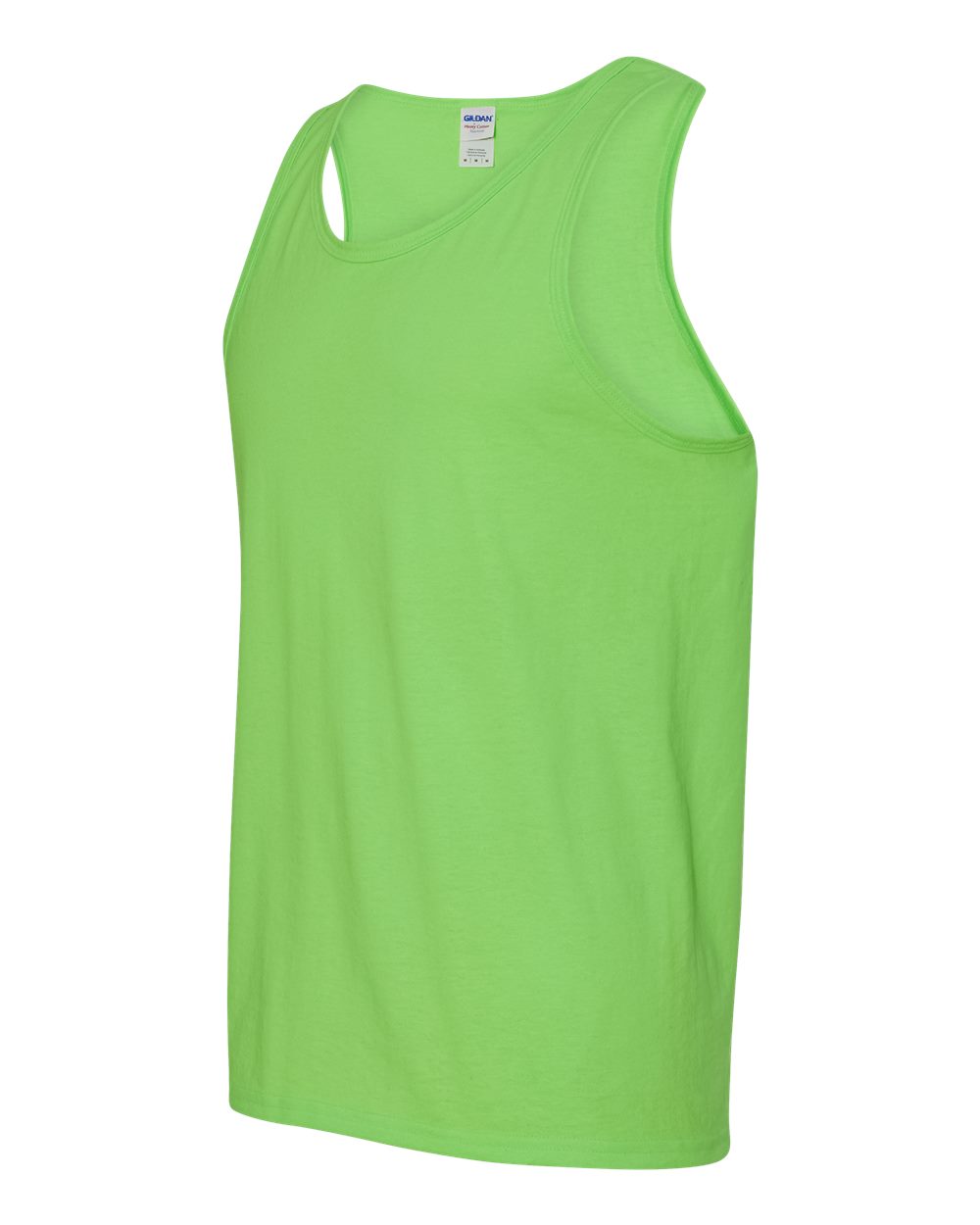 Gildan Unisex Heavy Cotton™ Tank Top - 5200 - 5200G Neon Green