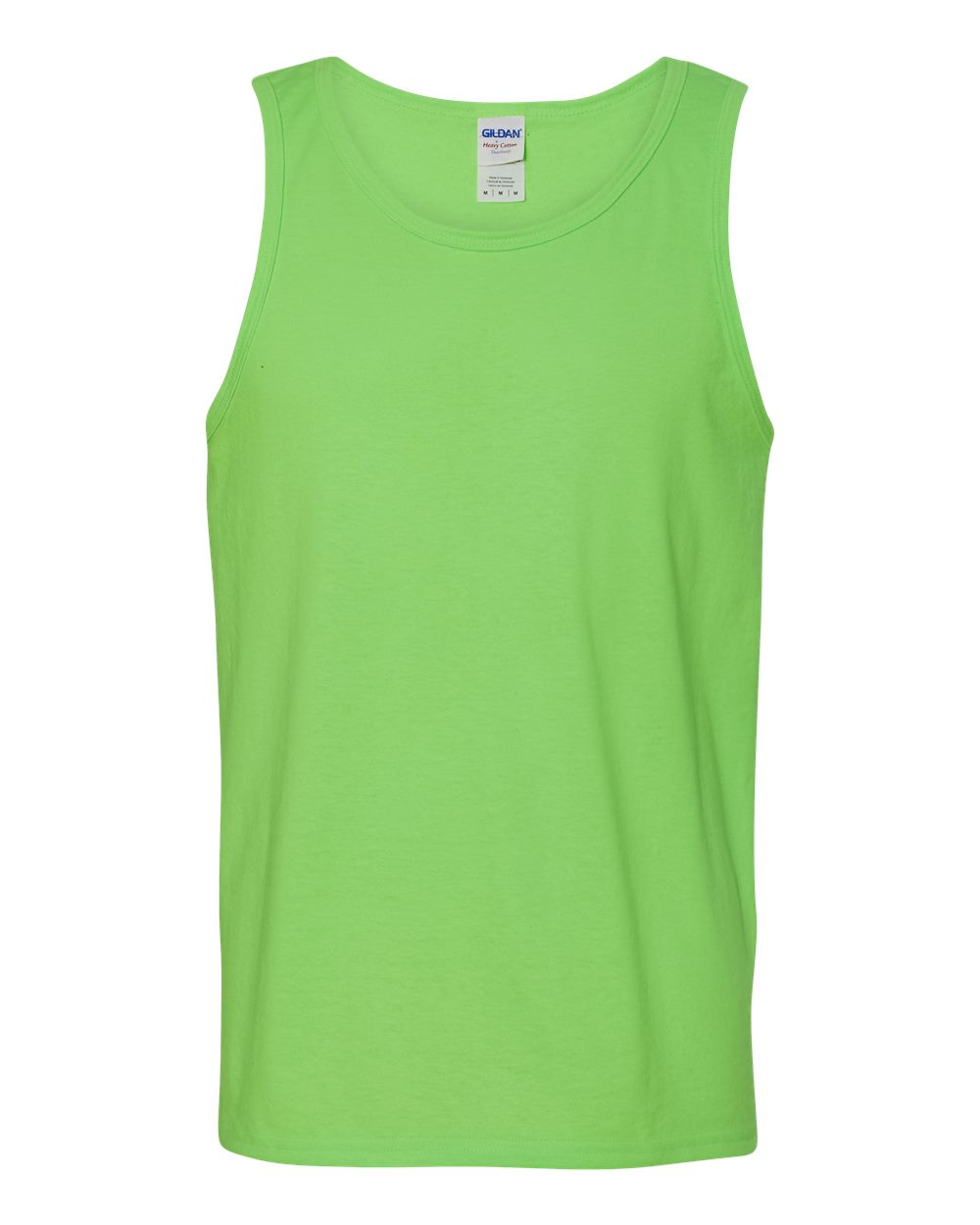 Gildan Unisex Heavy Cotton™ Tank Top - 5200 - 5200G Neon Green