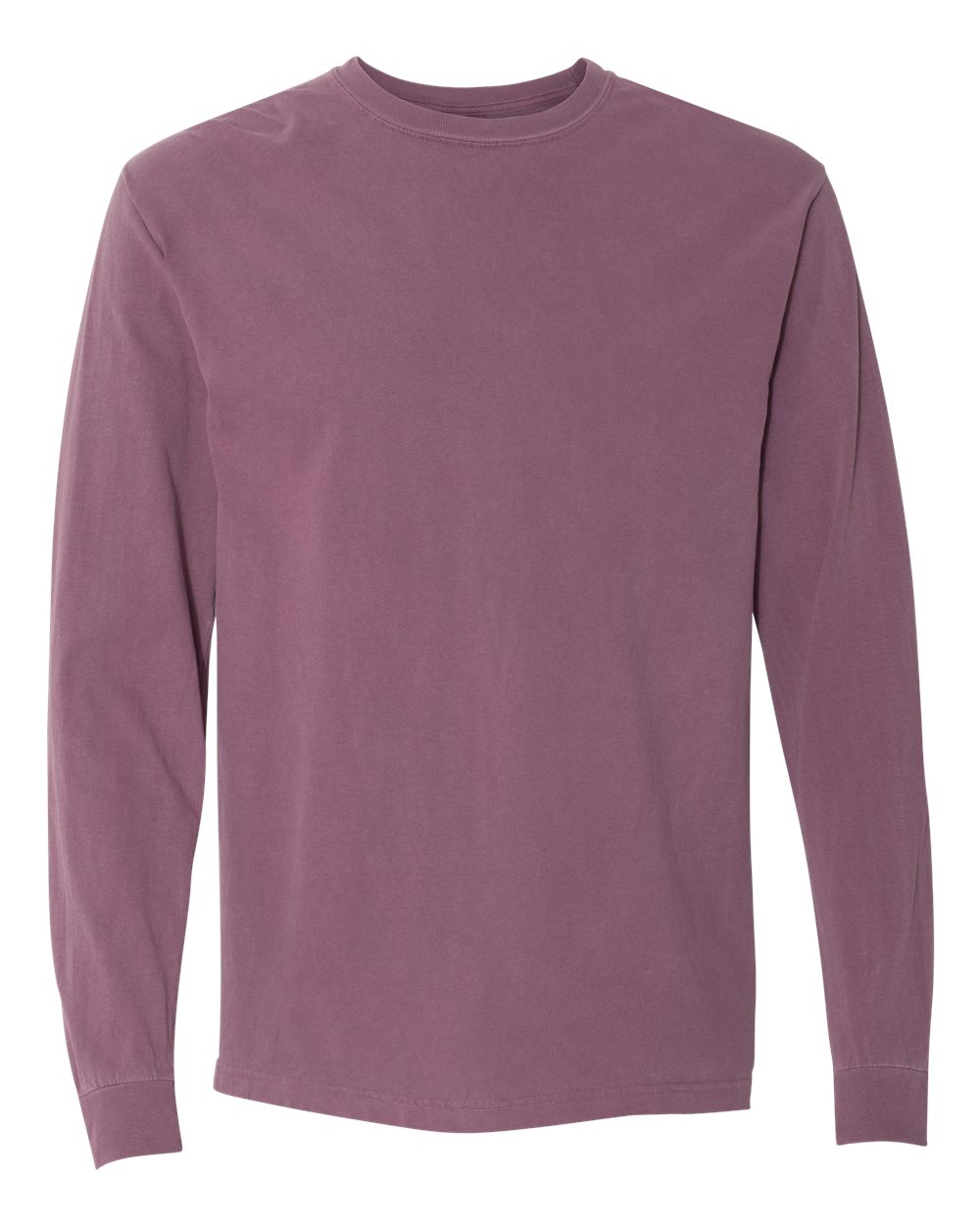 Comfort Colors Unisex Garment-Dyed Heavyweight Long Sleeve T-Shirt - 6014 Berry