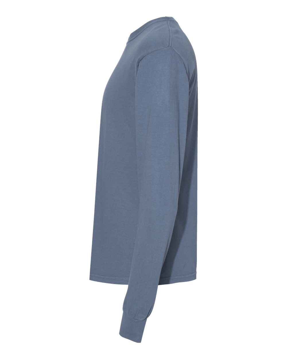 Comfort Colors Unisex Garment-Dyed Heavyweight Long Sleeve T-Shirt - 6014 Blue Jean