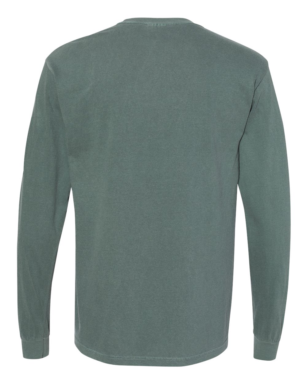 Comfort Colors Unisex Garment-Dyed Heavyweight Long Sleeve T-Shirt - 6014 Blue Spruce