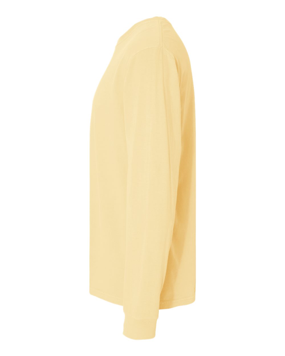 Comfort Colors Unisex Garment-Dyed Heavyweight Long Sleeve T-Shirt - 6014 Butter