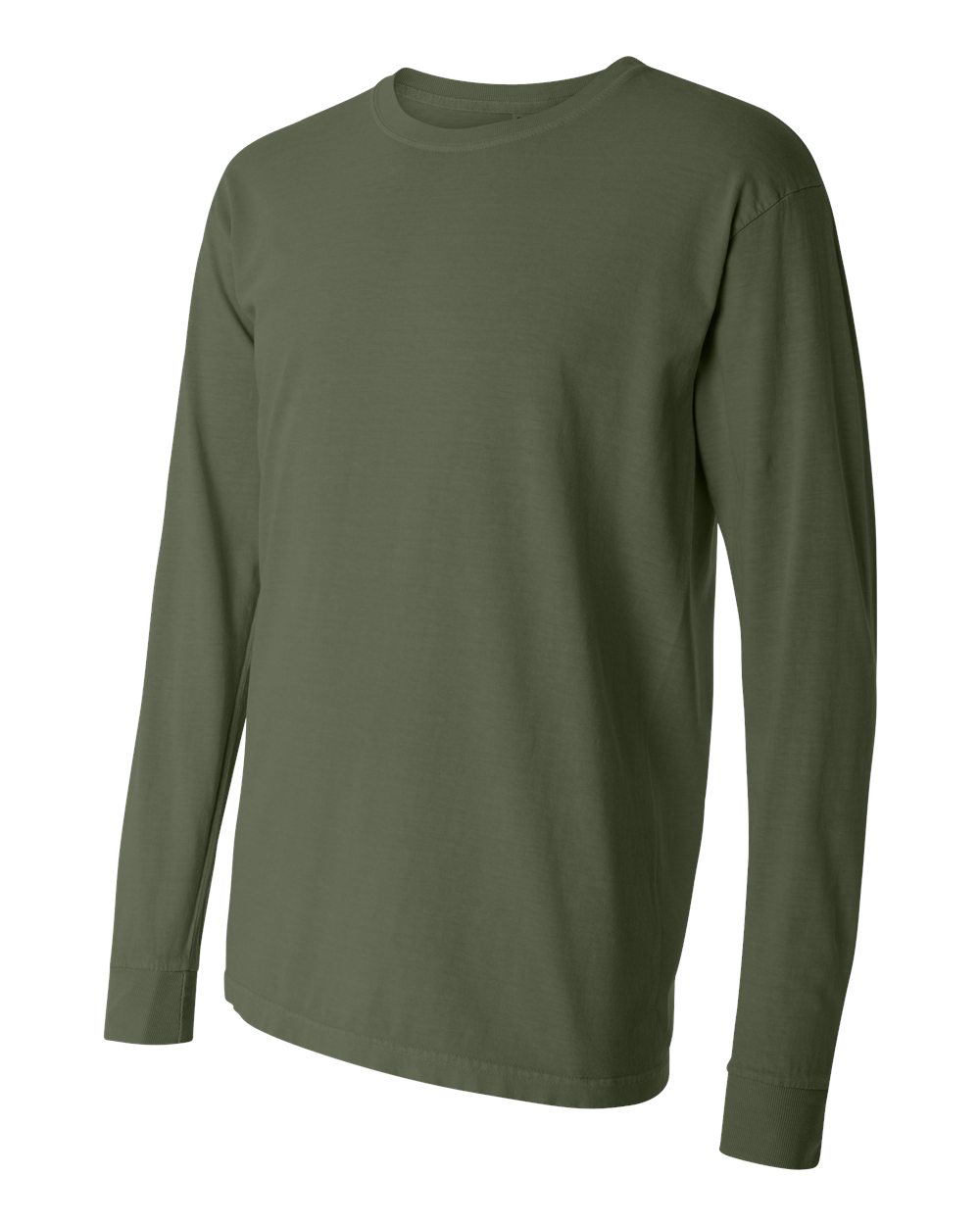 Comfort Colors Unisex Garment-Dyed Heavyweight Long Sleeve T-Shirt - 6014 Hemp