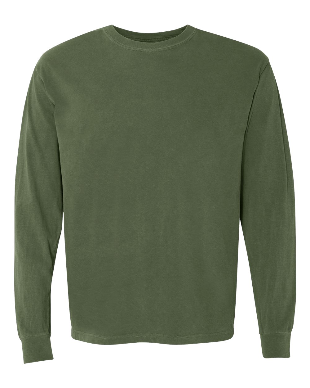Comfort Colors Unisex Garment-Dyed Heavyweight Long Sleeve T-Shirt - 6014 Hemp