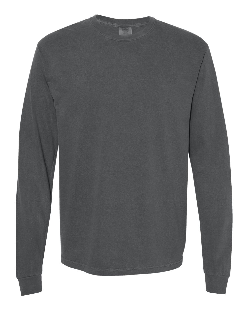 Comfort Colors Unisex Garment-Dyed Heavyweight Long Sleeve T-Shirt - 6014 Pepper