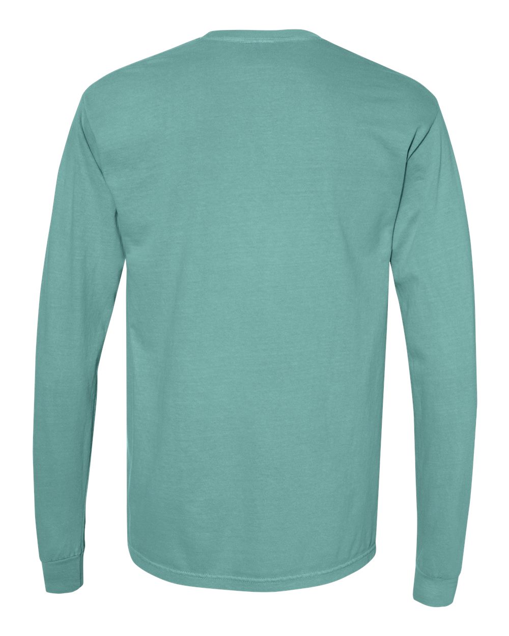 Comfort Colors Unisex Garment-Dyed Heavyweight Long Sleeve T-Shirt - 6014 Seafoam