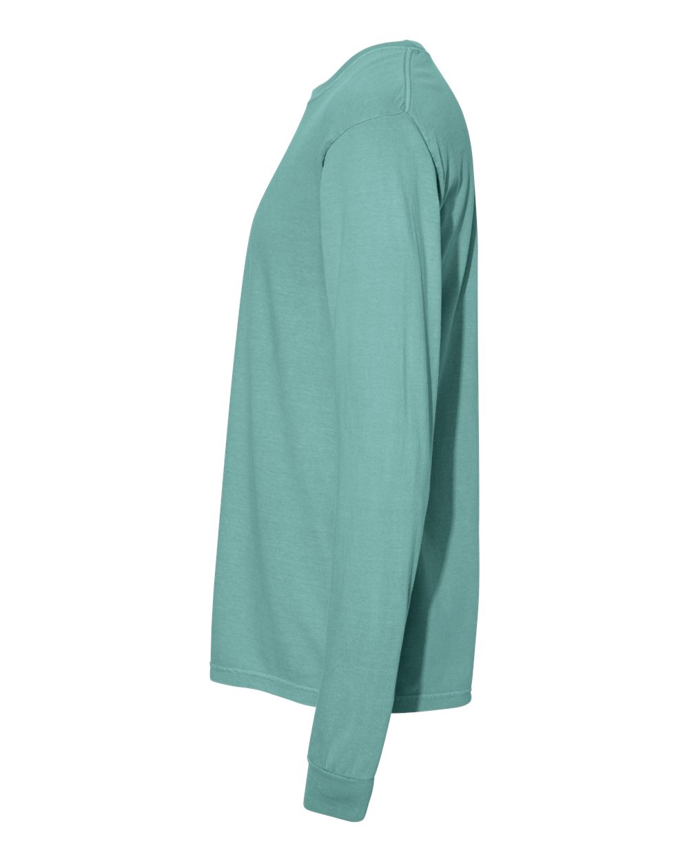 Comfort Colors Unisex Garment-Dyed Heavyweight Long Sleeve T-Shirt - 6014 Seafoam