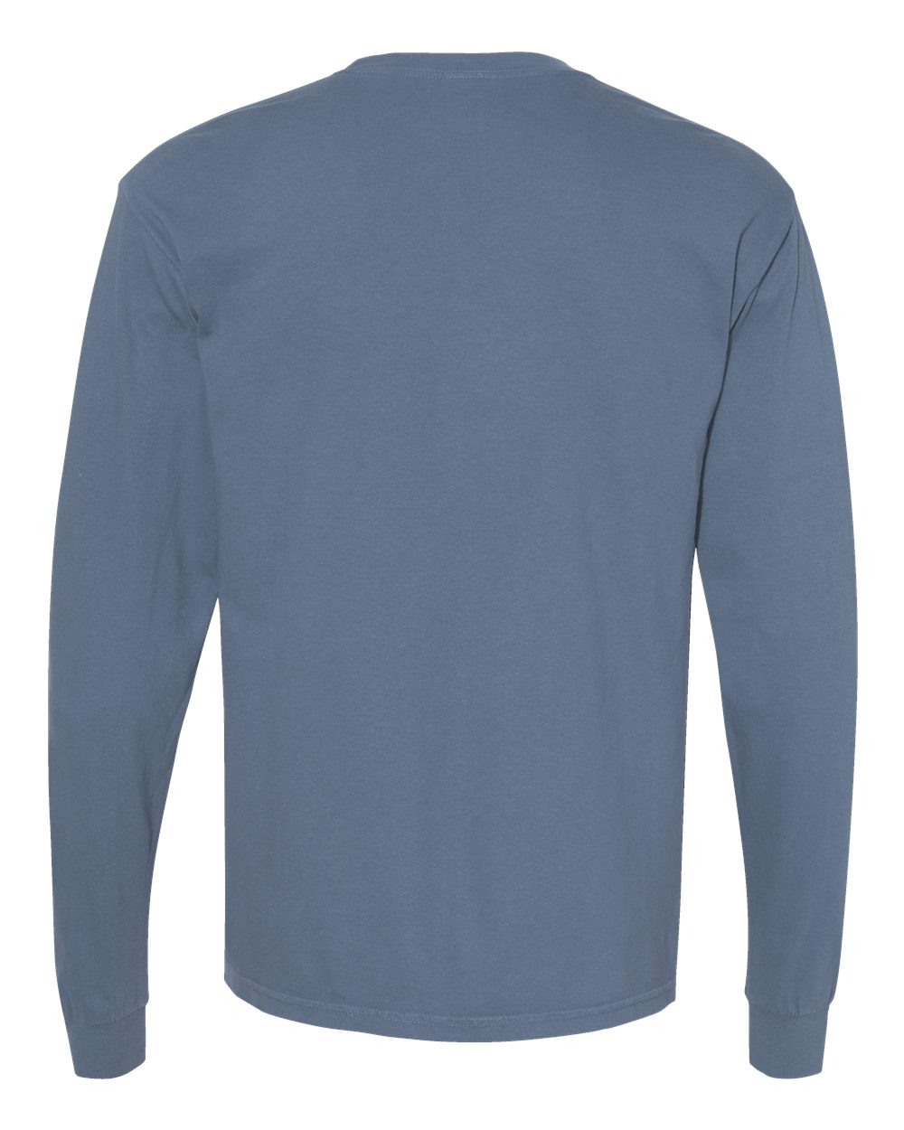 Comfort Colors Unisex Garment-Dyed Heavyweight Long Sleeve T-Shirt - 6014 Blue Jean