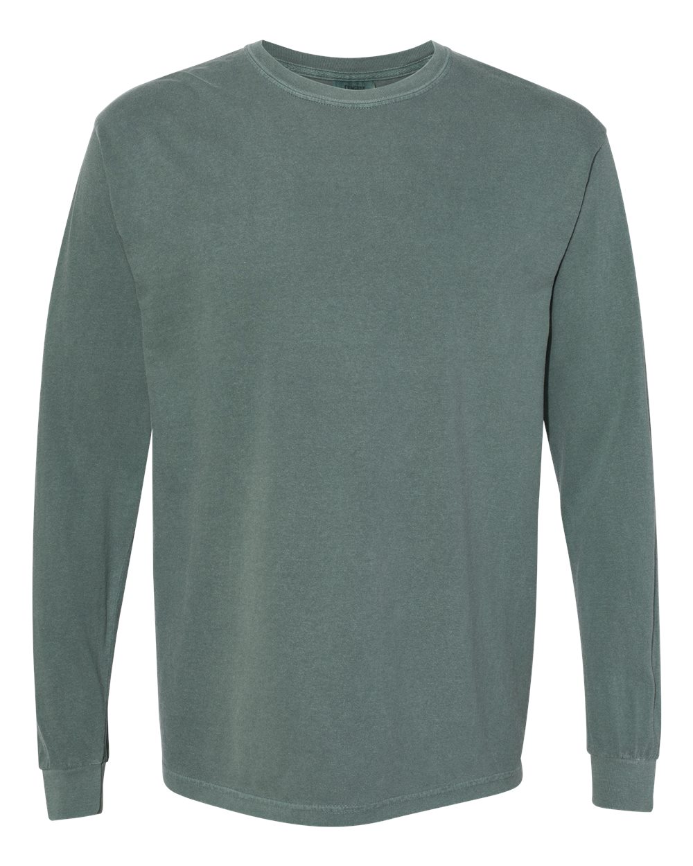Comfort Colors Unisex Garment-Dyed Heavyweight Long Sleeve T-Shirt - 6014 Blue Spruce