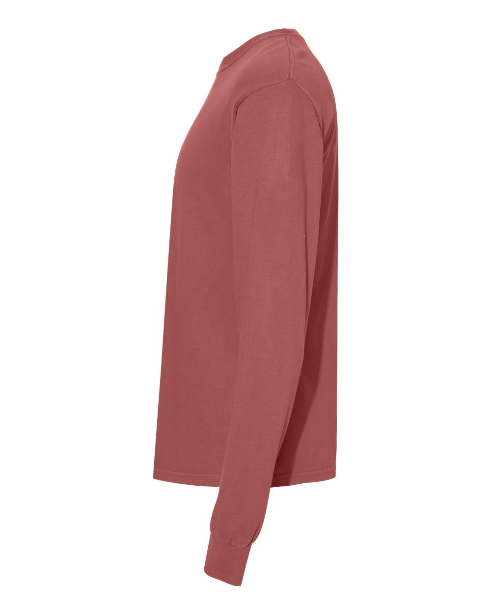 Comfort Colors Unisex Garment-Dyed Heavyweight Long Sleeve T-Shirt - 6014 Brick