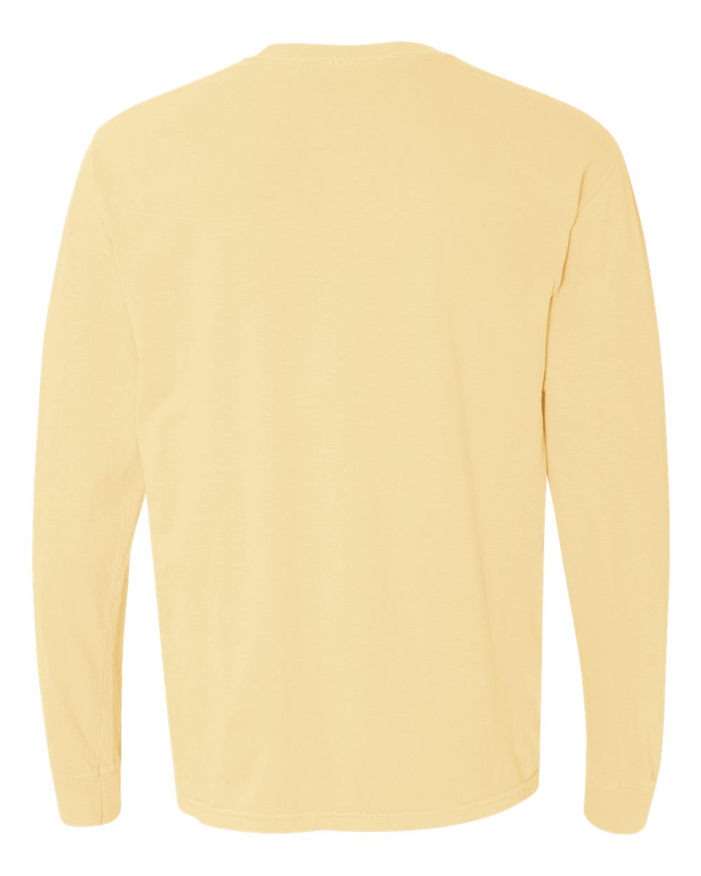 Comfort Colors Unisex Garment-Dyed Heavyweight Long Sleeve T-Shirt - 6014 Butter
