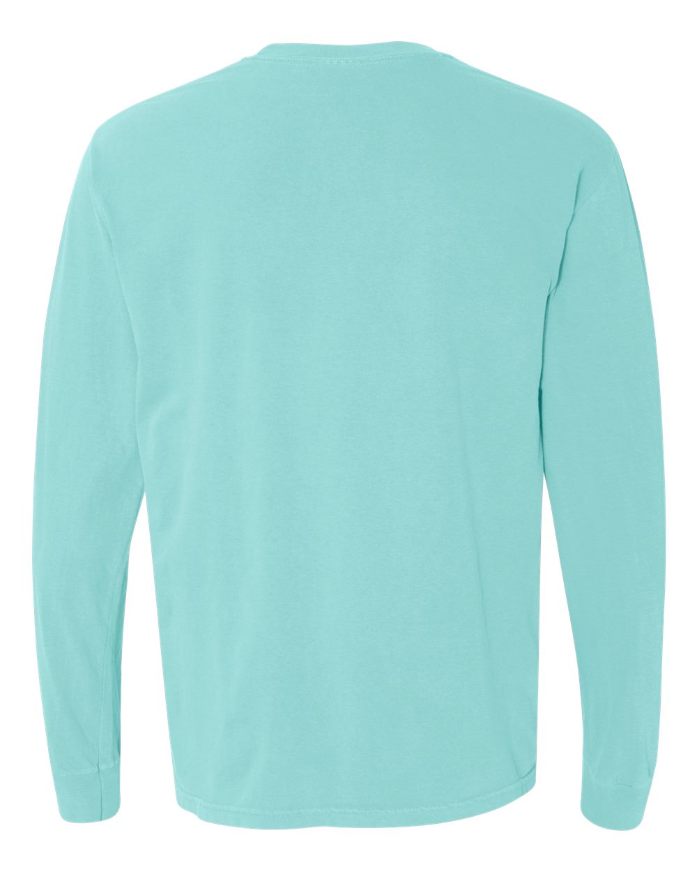 Comfort Colors Unisex Garment-Dyed Heavyweight Long Sleeve T-Shirt - 6014 Chalky Mint