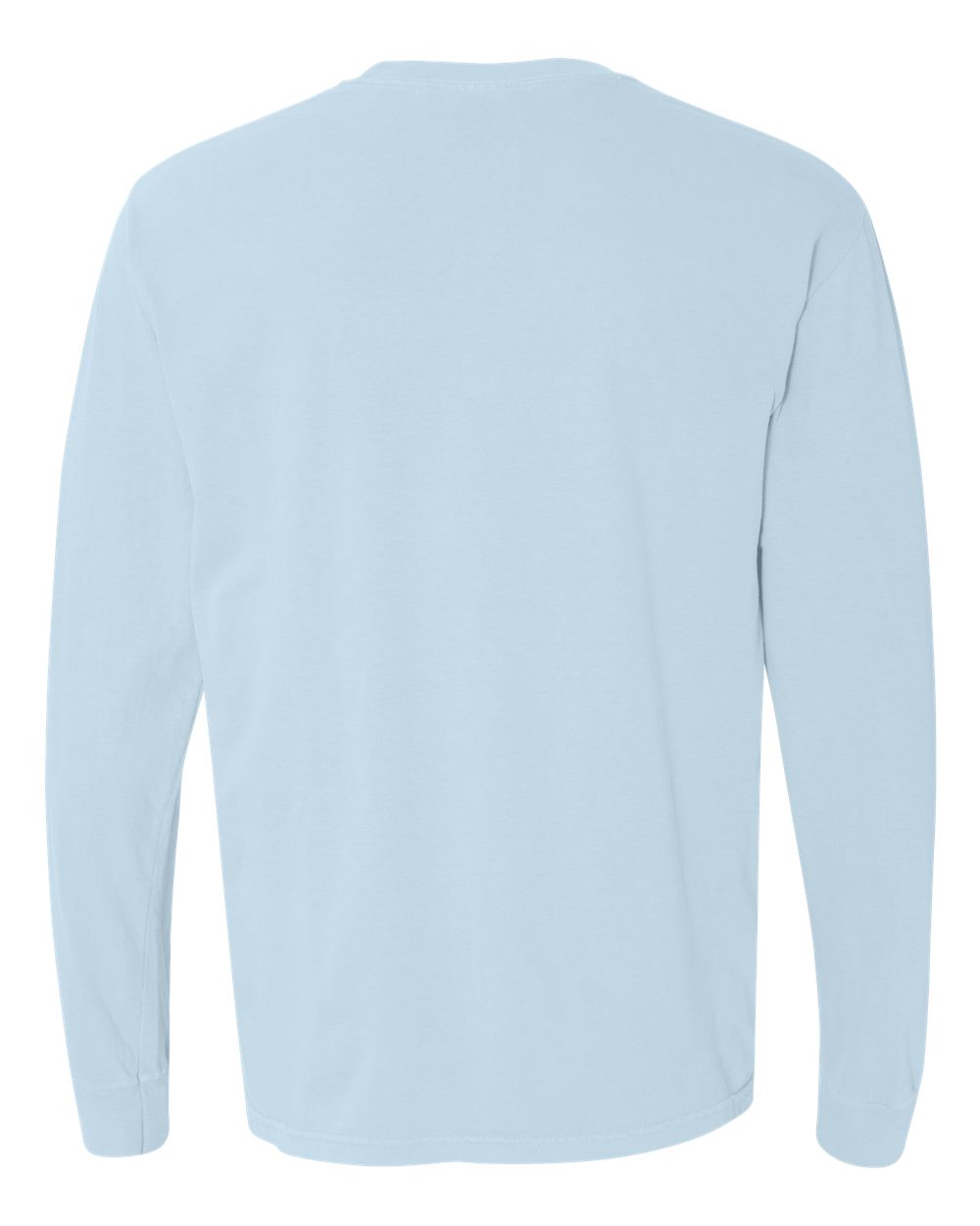 Comfort Colors Unisex Garment-Dyed Heavyweight Long Sleeve T-Shirt - 6014 Chambray