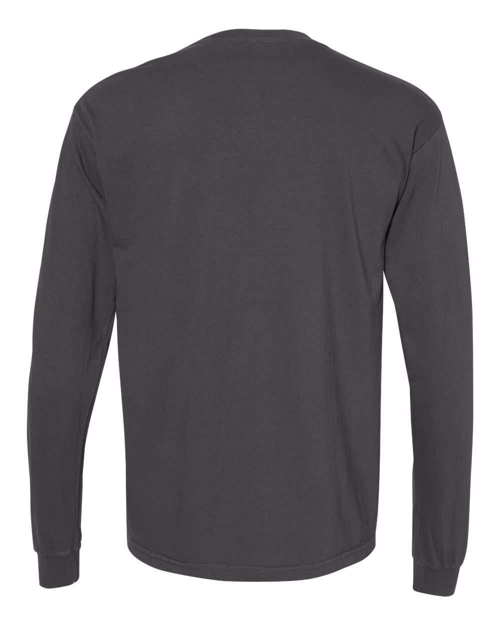 Comfort Colors Unisex Garment-Dyed Heavyweight Long Sleeve T-Shirt - 6014 Graphite