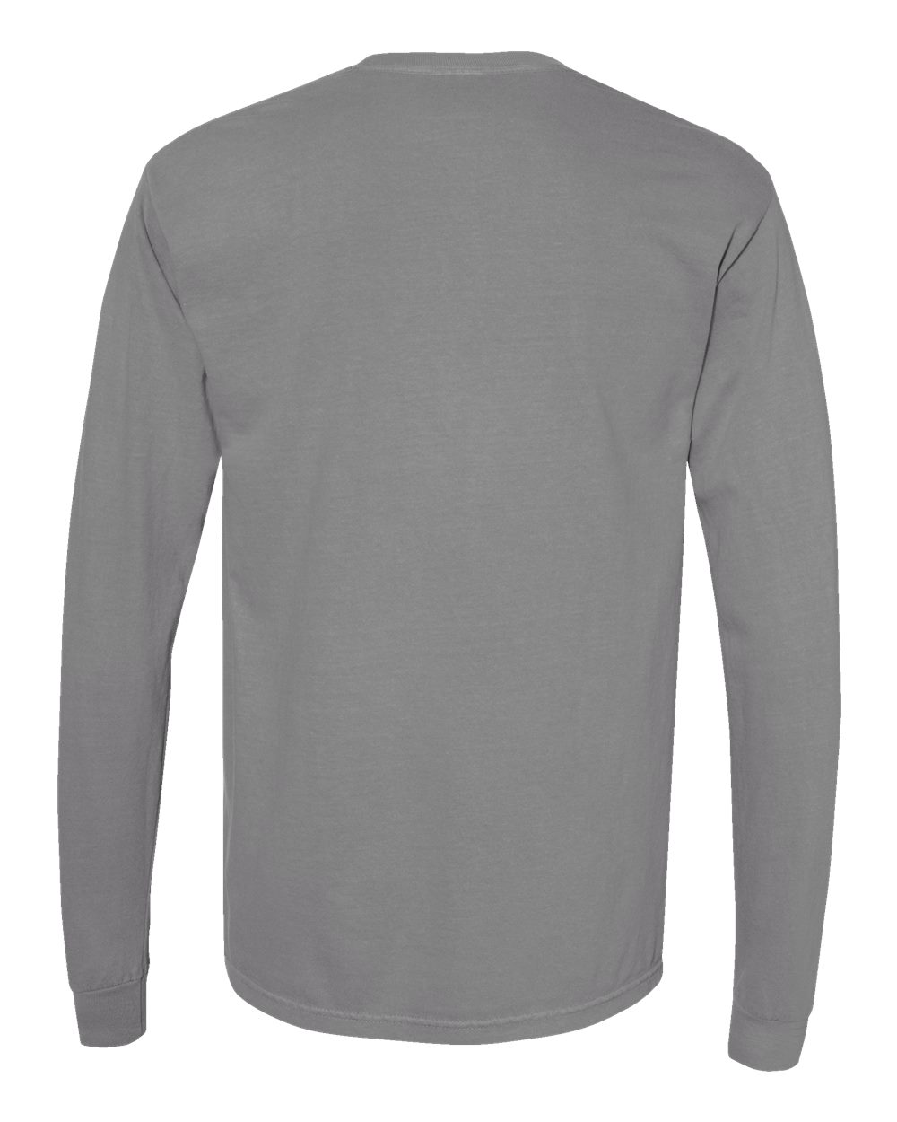 Comfort Colors Unisex Garment-Dyed Heavyweight Long Sleeve T-Shirt - 6014 Grey
