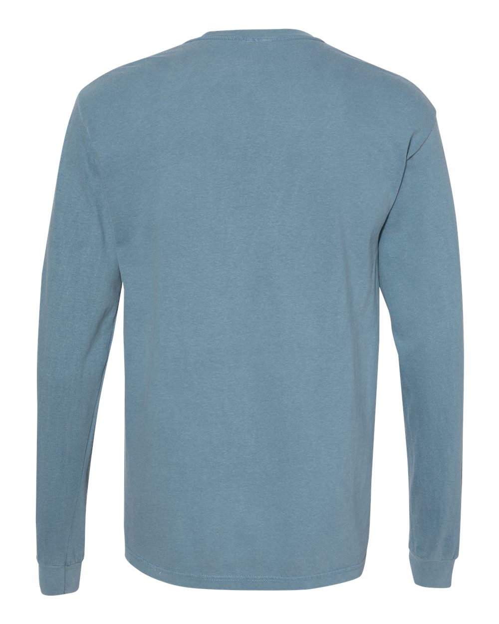 Comfort Colors Unisex Garment-Dyed Heavyweight Long Sleeve T-Shirt - 6014 Ice Blue