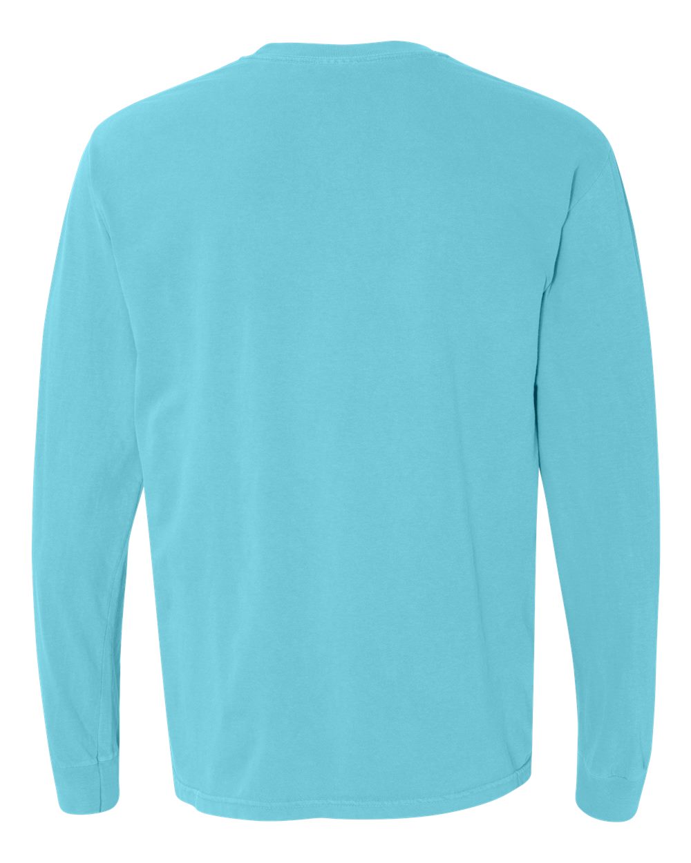 Comfort Colors Unisex Garment-Dyed Heavyweight Long Sleeve T-Shirt - 6014 Lagoon