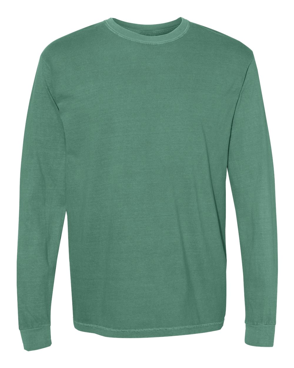 Comfort Colors Unisex Garment-Dyed Heavyweight Long Sleeve T-Shirt - 6014 Light Green