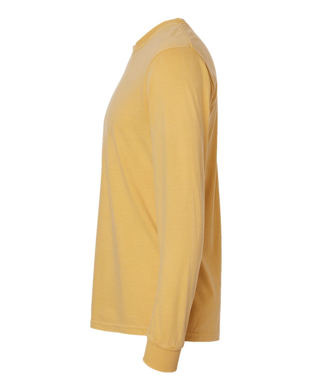 Comfort Colors Unisex Garment-Dyed Heavyweight Long Sleeve T-Shirt - 6014 Mustard