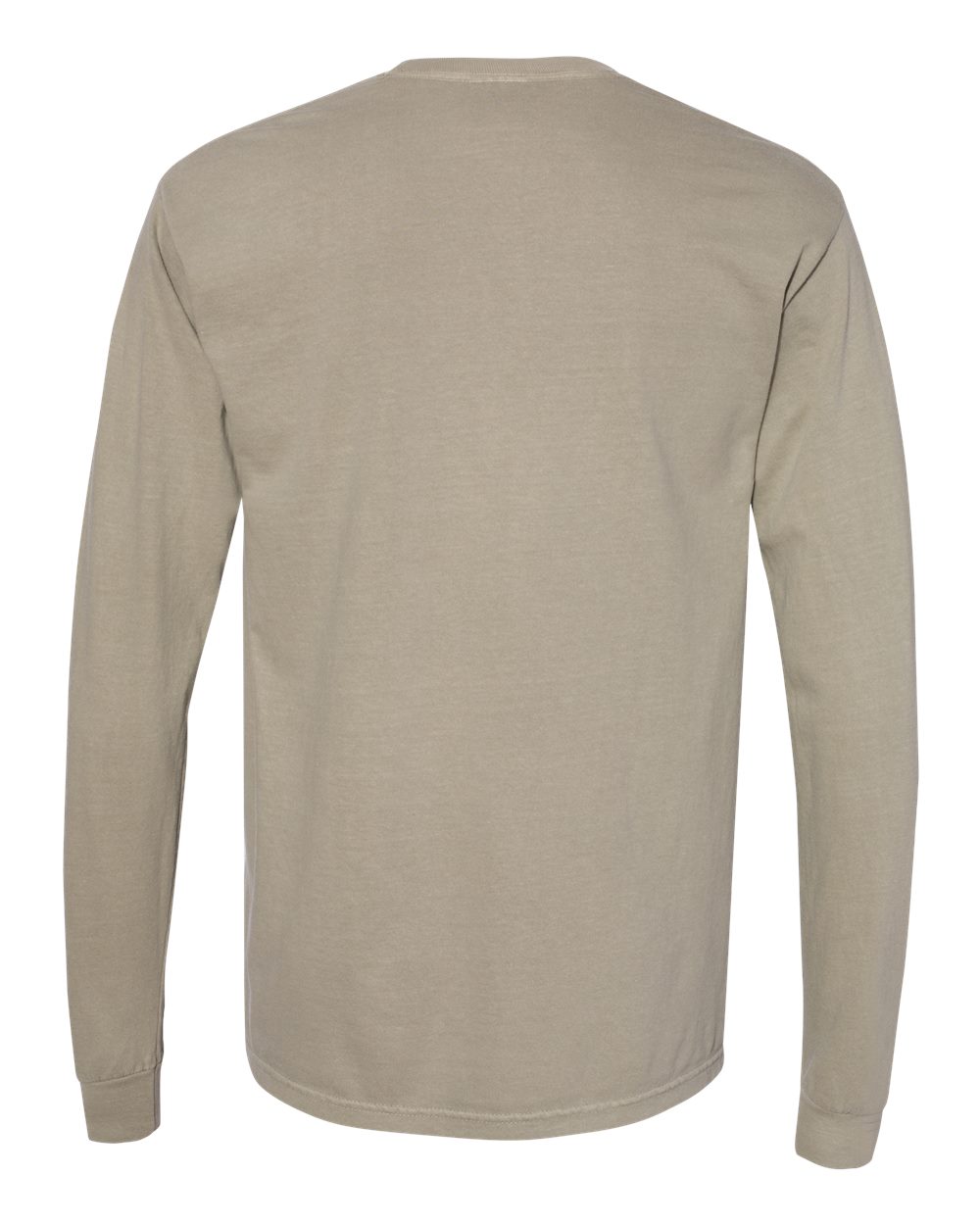 Comfort Colors Unisex Garment-Dyed Heavyweight Long Sleeve T-Shirt - 6014 Sandstone